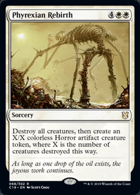 Phyrexian Rebirth [Commander 2019] | Galactic Gamez