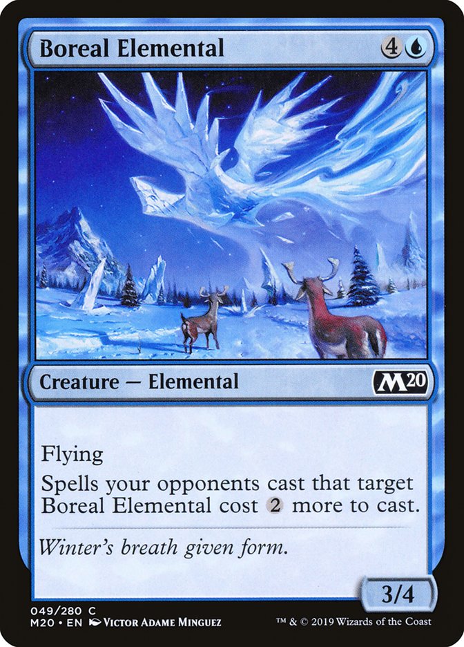 Boreal Elemental [Core Set 2020] | Galactic Gamez