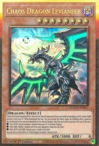 Chaos Dragon Levianeer (Alternate Art) [MAGO-EN017] Gold Rare | Galactic Gamez