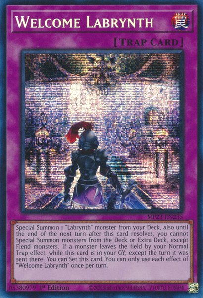 Welcome Labrynth [MP23-EN235] Prismatic Secret Rare – Galactic Gamez