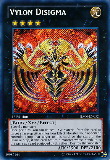 Vylon Disigma [HA06-EN052] Secret Rare | Galactic Gamez