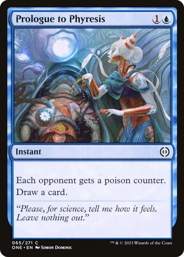Prologue to Phyresis [Phyrexia: All Will Be One] | Galactic Gamez