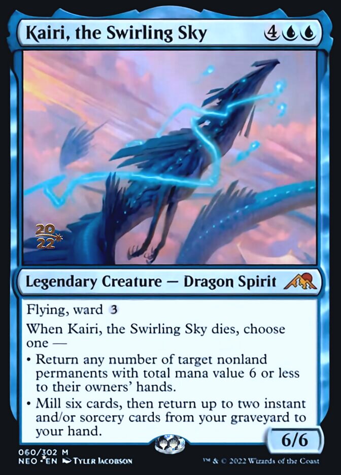 Kairi, the Swirling Sky [Kamigawa: Neon Dynasty Prerelease Promos] | Galactic Gamez