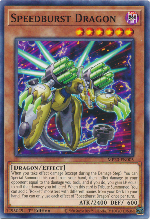 Speedburst Dragon [MP20-EN005] Common | Galactic Gamez
