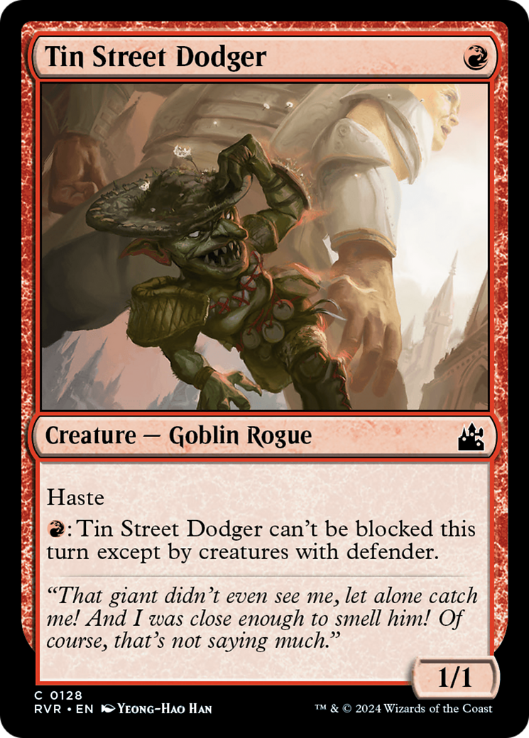 Tin Street Dodger [Ravnica Remastered] | Galactic Gamez