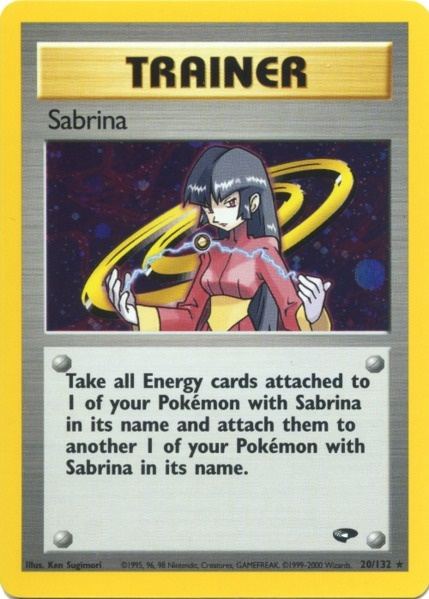 Sabrina (20/132) [Gym Challenge Unlimited] | Galactic Gamez