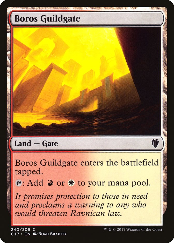 Boros Guildgate [Commander 2017] | Galactic Gamez