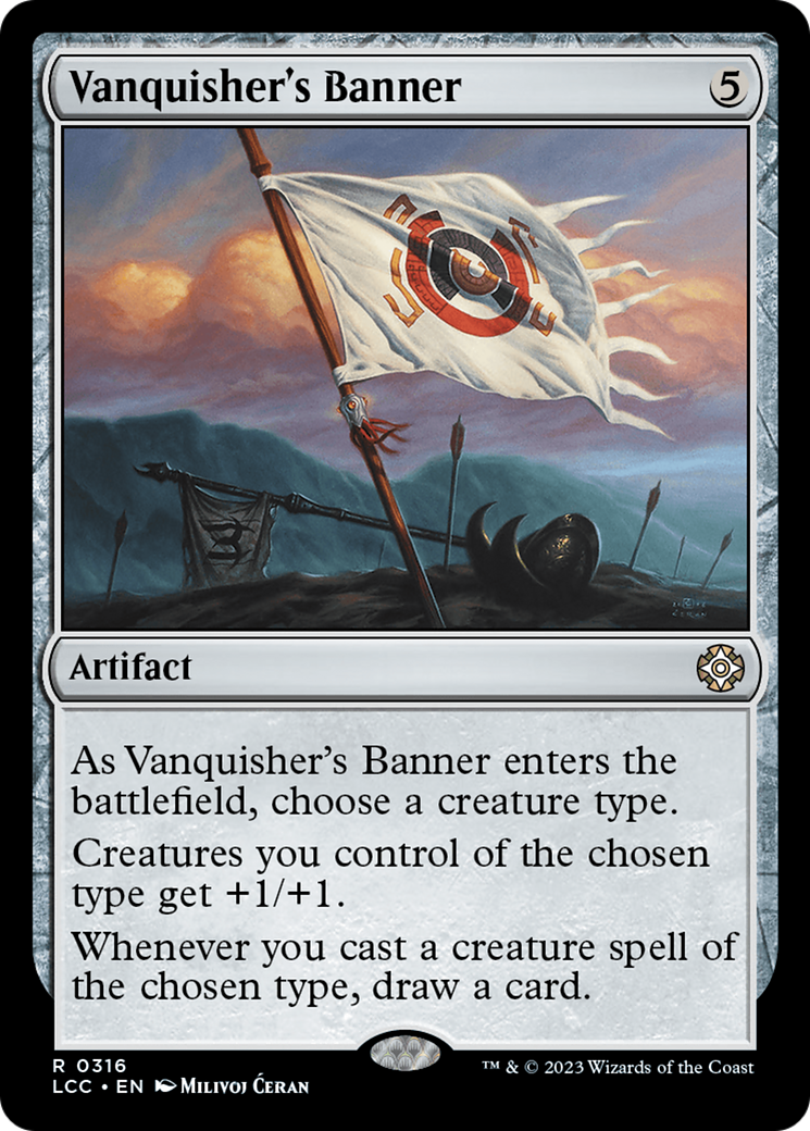 Vanquisher's Banner [The Lost Caverns of Ixalan Commander] | Galactic Gamez