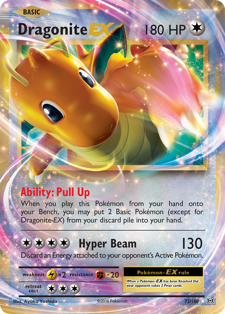 Dragonite EX (72/108) [XY: Evolutions] | Galactic Gamez