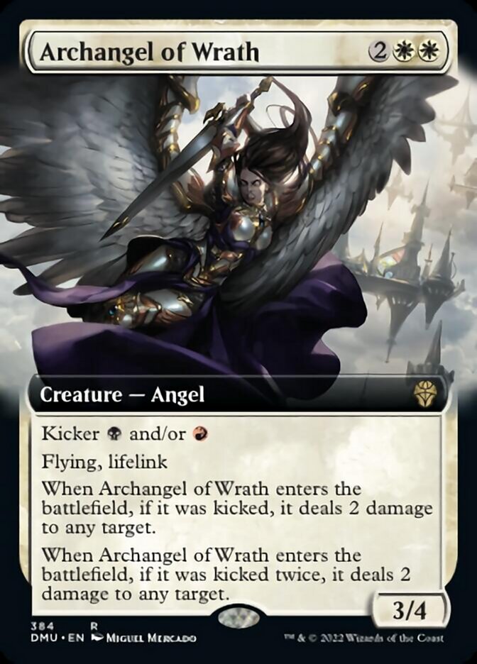 Archangel of Wrath (Extended Art) [Dominaria United] | Galactic Gamez