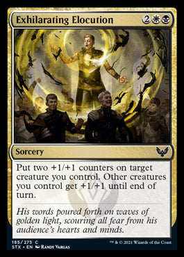 Exhilarating Elocution [Strixhaven: School of Mages] | Galactic Gamez