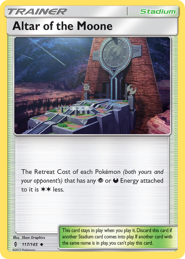 Altar of the Moone (117/145) [Sun & Moon: Guardians Rising] | Galactic Gamez