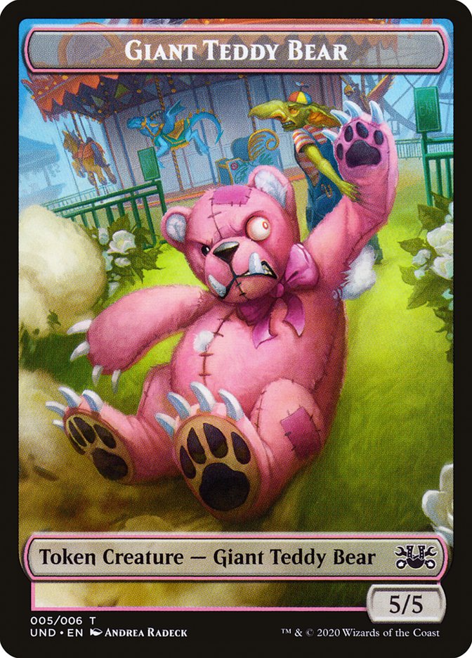 Giant Teddy Bear // Acorn Stash Double-sided Token [Unsanctioned Tokens] | Galactic Gamez