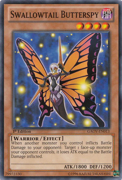 Swallowtail Butterspy [GAOV-EN013] Common | Galactic Gamez