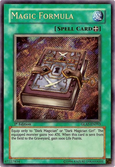 Magic Formula [GLAS-EN093] Secret Rare | Galactic Gamez