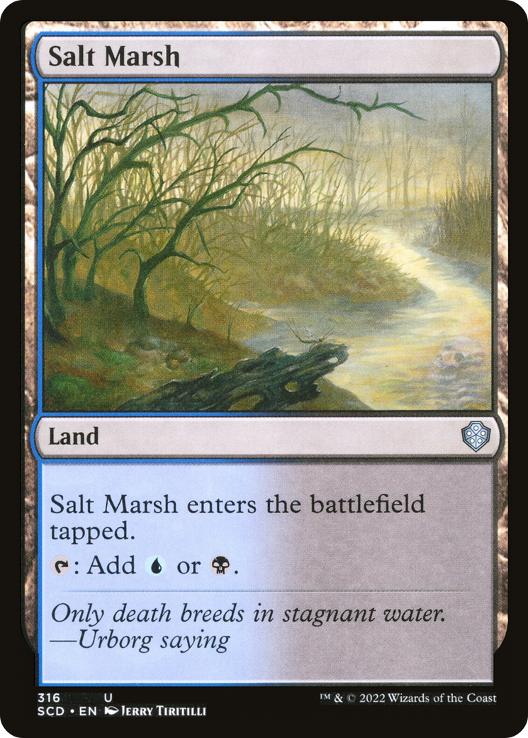 Salt Marsh [Starter Commander Decks] | Galactic Gamez