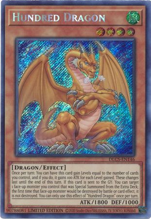 Hundred Dragon [DLCS-EN146] Secret Rare | Galactic Gamez