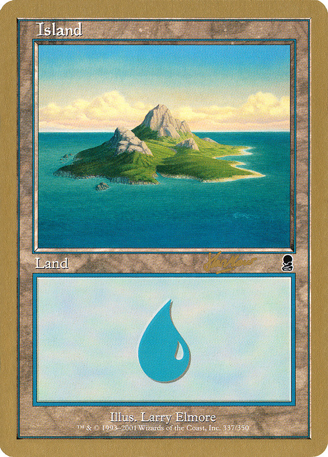 Island (shh337) (Sim Han How) [World Championship Decks 2002] | Galactic Gamez
