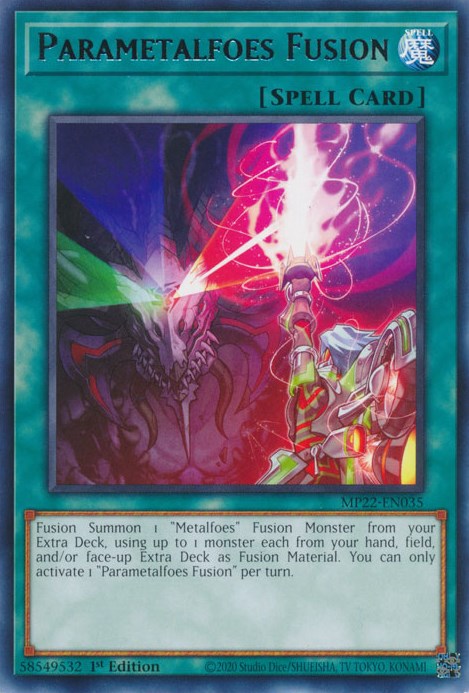 Parametalfoes Fusion [MP22-EN035] Rare | Galactic Gamez