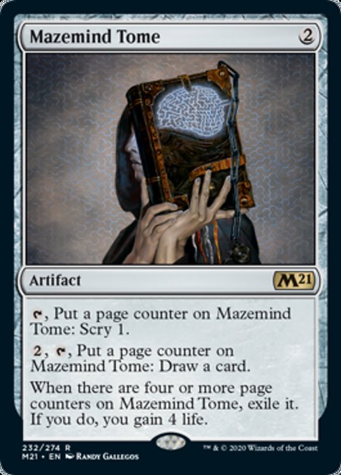 Mazemind Tome [Core Set 2021] | Galactic Gamez