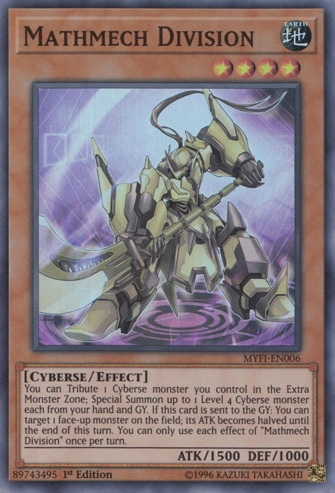 Mathmech Division [MYFI-EN006] Super Rare | Galactic Gamez