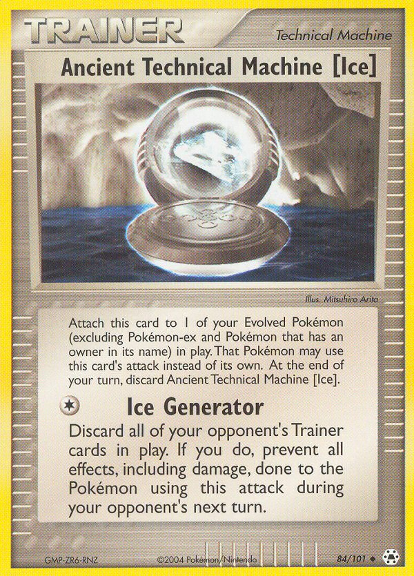Ancient Technical Machine [Ice] (84/101) [EX: Hidden Legends] | Galactic Gamez
