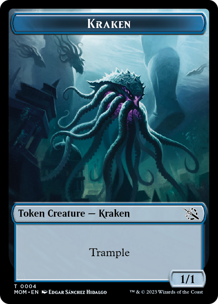 Kraken Token [March of the Machine Tokens] | Galactic Gamez