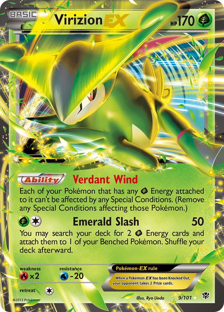 pokemon card virizion Virizion 15/159