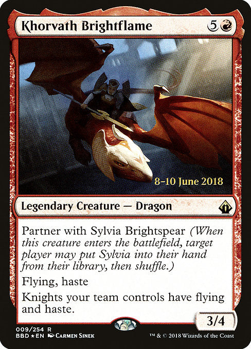 Khorvath Brightflame [Battlebond Promos] | Galactic Gamez