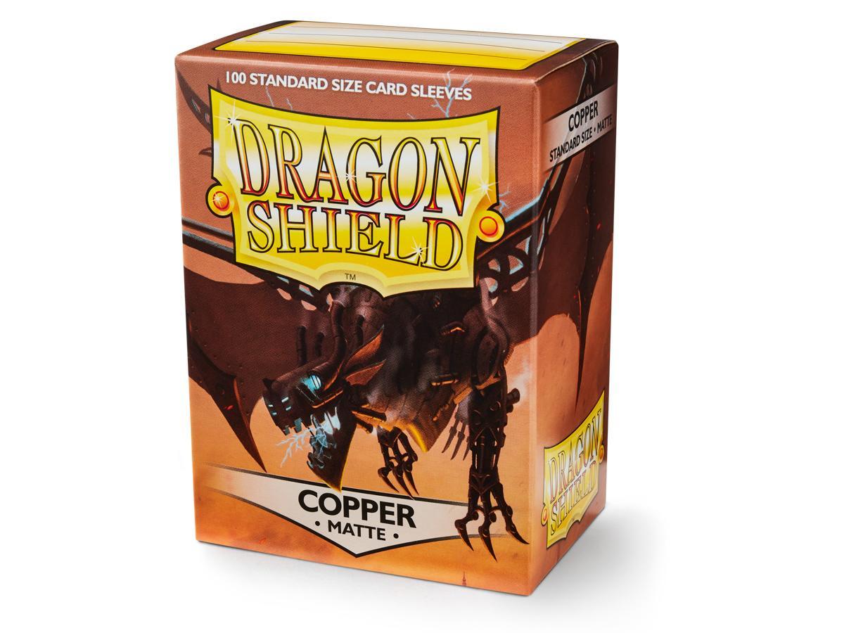 Dragon Shield 100ct Matte Copper | Galactic Gamez