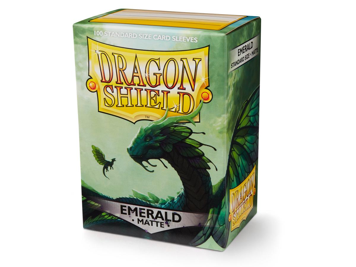 Dragon Shield 100ct Matte Emerald | Galactic Gamez