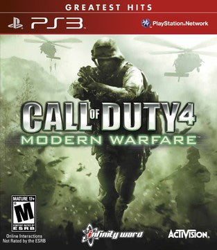 Call of Duty 4 Modern Warfare [Greatest Hits] - Playstation 3 | Galactic Gamez