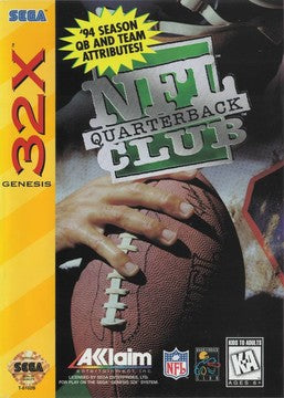 NFL Quarterback Club - Sega 32X | Galactic Gamez