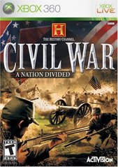 History Channel Civil War A Nation Divided - Xbox 360 | Galactic Gamez