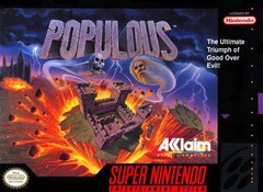 Populous - Super Nintendo | Galactic Gamez