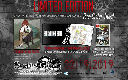 Steins Gate Elite [Limited Edition] - Nintendo Switch | Galactic Gamez