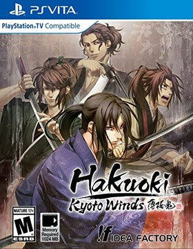 Hakuoki: Kyoto Winds - Playstation Vita | Galactic Gamez