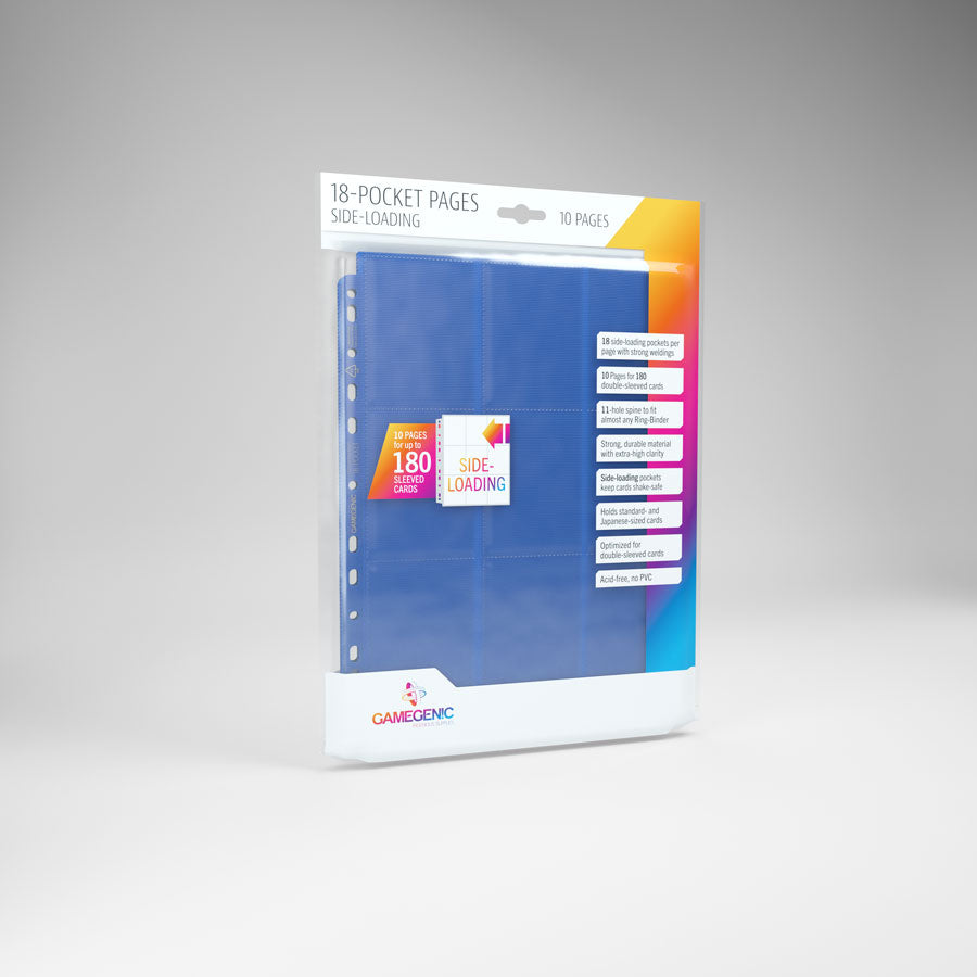 Gamegenic Sideloading Pages (10 Count) | Galactic Gamez
