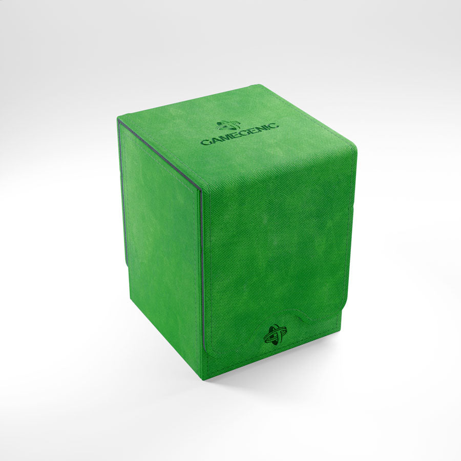 Gamegenic Squire 100+ Convertible Deck Box (Green) | Galactic Gamez