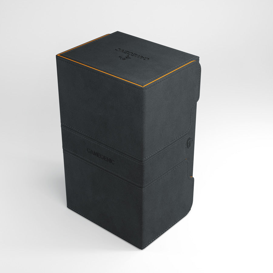 Gamegenic stronghold convertible 200+ XL (Black & Orange) (2021 Edition) | Galactic Gamez