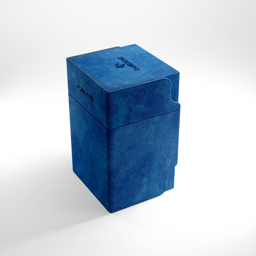 Gamegenic Watchtower 100+ Convertible Deck Box (Blue) | Galactic Gamez