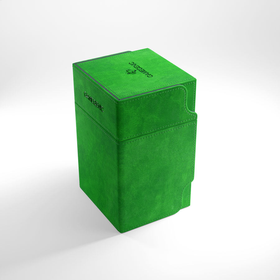 Gamegenic Watchtower 100+ Convertible Deck Box (Green) | Galactic Gamez