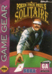 Poker Face Paul's Solitaire - Sega Game Gear | Galactic Gamez