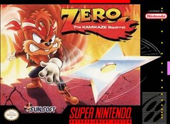 Zero the Kamikaze Squirrel - Super Nintendo | Galactic Gamez