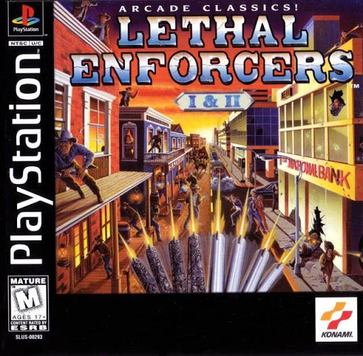 Lethal Enforcers 1 and 2 - Playstation | Galactic Gamez