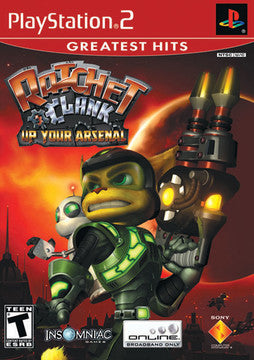 Ratchet & Clank Up Your Arsenal [Greatest Hits] - Playstation 2 | Galactic Gamez