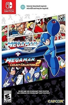 Mega Man Legacy Collection 1 + 2 - Nintendo Switch | Galactic Gamez