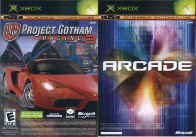 Project Gotham Racing 2 & Xbox Live Arcade - Xbox | Galactic Gamez