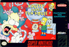 Krusty's Super Fun House - Super Nintendo | Galactic Gamez