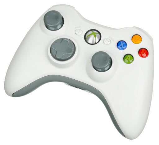 White Xbox 360 Wireless Controller - Xbox 360 | Galactic Gamez